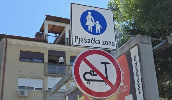 Novi znakovi osvanuli su na ulazim u pješačke zone u Zaprešiću