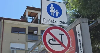 Novi znakovi osvanuli su na ulazim u pješačke zone u Zaprešiću
