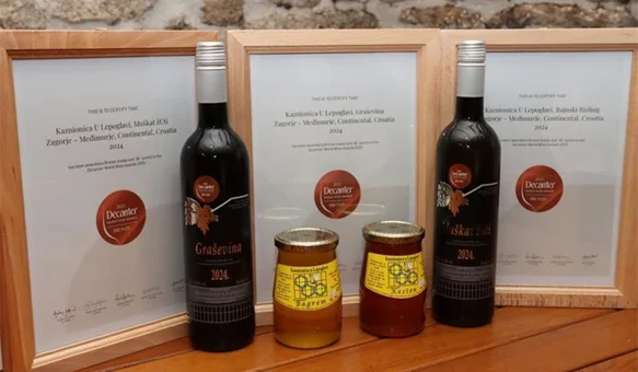 Kaznionici Lepoglava medalje za vino i med