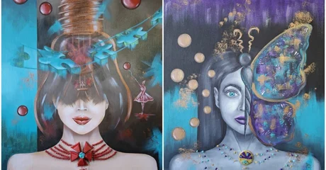 Sandra Horvat s izložbom „Snovita lica” u Kuli stražarnici