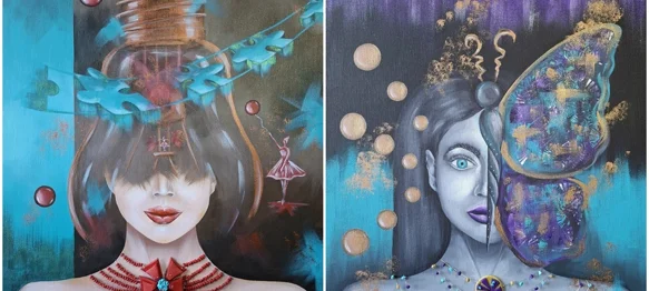 Sandra Horvat s izložbom &bdquo;Snovita lica&rdquo; u Kuli stražarnici