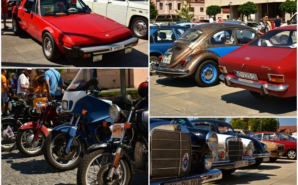 FOTO Stari automobili i motori vratili šetače u neka prošla vremena