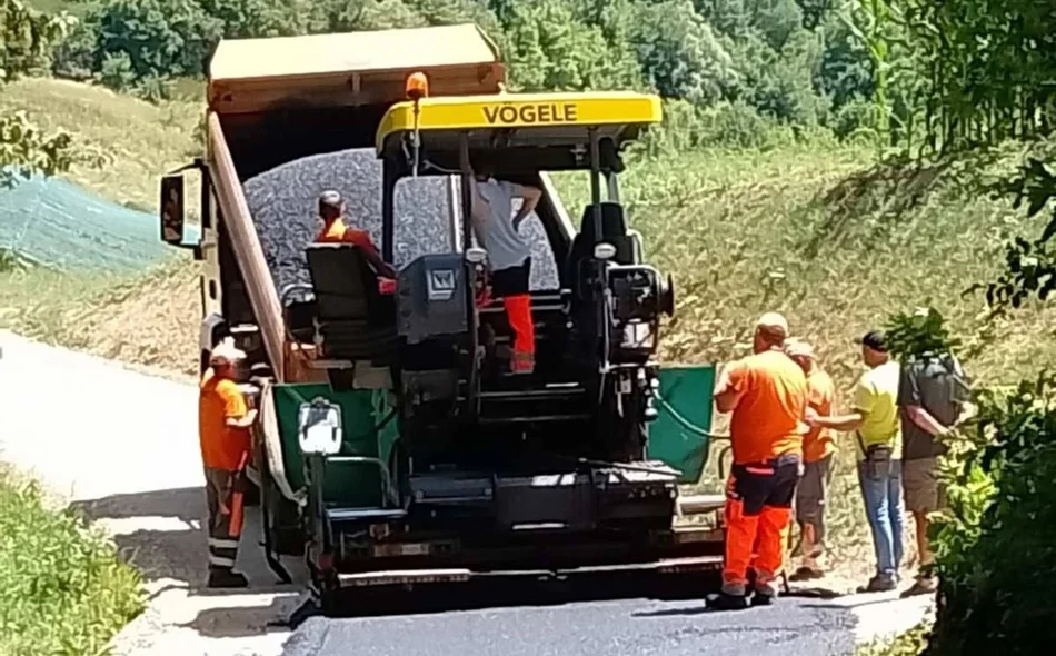 Završeno asfaltiranje dionice između zaseoka Osonjak i Dleski