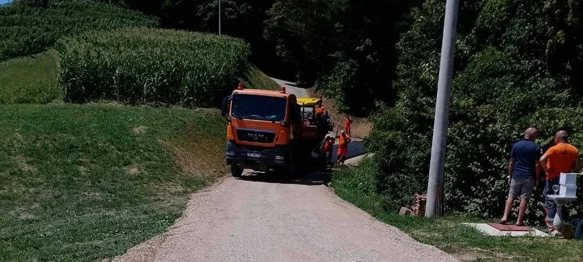 Završeno asfaltiranje dionice između zaseoka Osonjak i Dleski