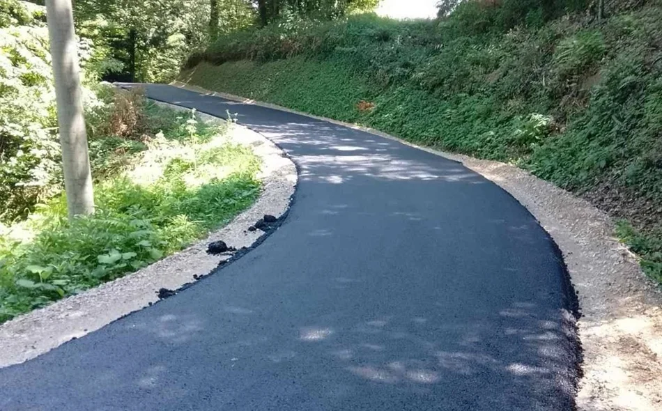 Završeno asfaltiranje dionice između zaseoka Osonjak i Dleski