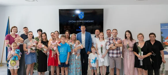 Dan općine obilježen uz prijam za roditelje i bebe