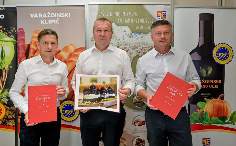 Predstavljena „Varaždinska tradicijska kuharica – Županija na stolu“