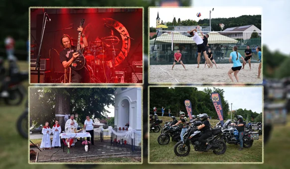 FOTO: Vinica proslavila blagdan Sv. Ane uz glazbu, motore, mise i sport