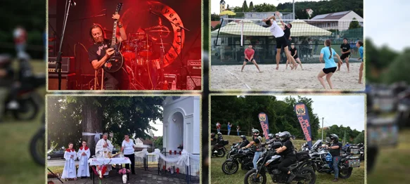 FOTO: Vinica proslavila blagdan Sv. Ane uz glazbu, motore, mise i sport