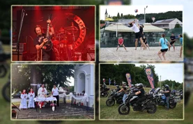 FOTO: Vinica proslavila blagdan Sv. Ane uz glazbu, motore, mise i sport