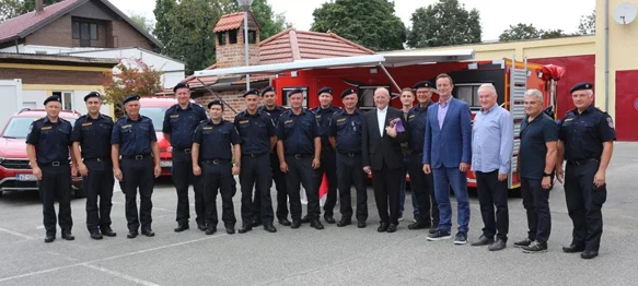 AUDIO Varaždinskim vatrogascima pet novih vozila vrijednih 1,1 milijun eura