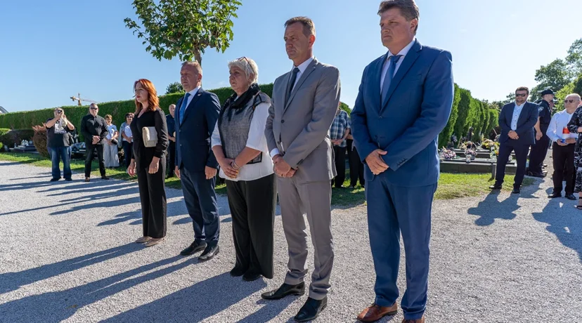 FOTO Program obilježavanja na varaždinskom groblju i u Županijskoj palači