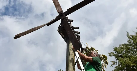 Na Mintas bregu postavljen klampotic