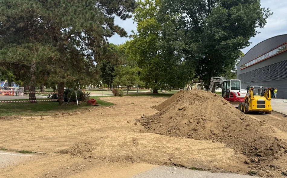 Novi pumptrack u varaždinskom Parku mladih