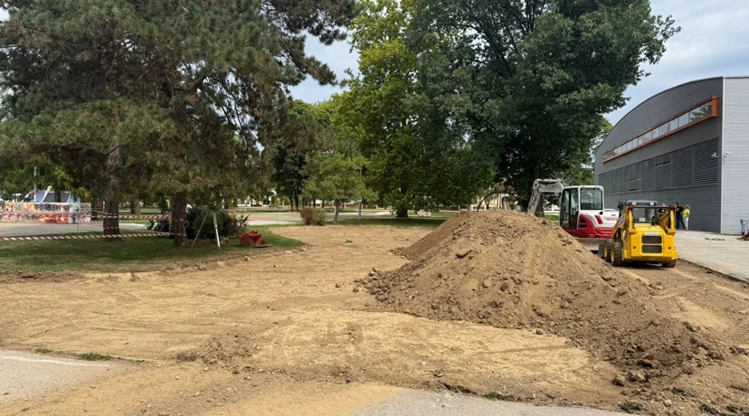 Novi pumptrack u varaždinskom Parku mladih