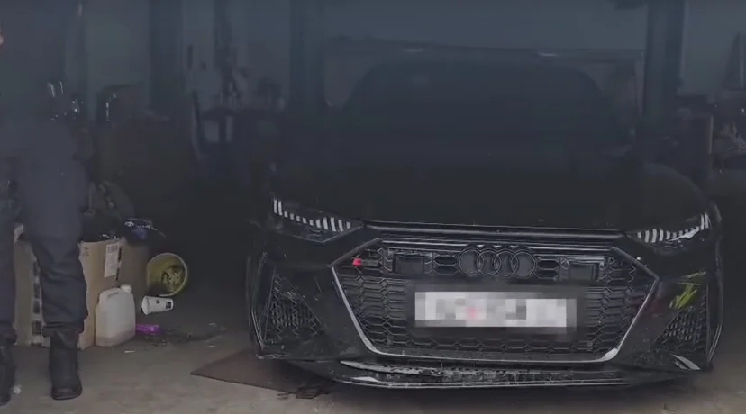 Tijekom pretresa pronađen Audi od 110 tisuća eura, oružje, droga i krivotvorene tablice
