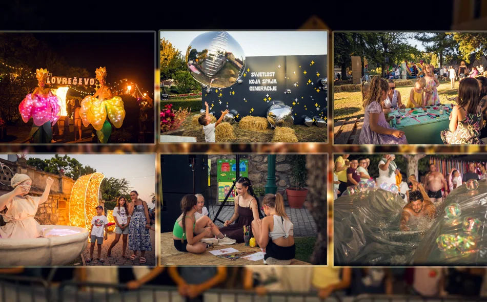 FOTO: Svjetlost Lovrečevo festivala spojila sve generacije