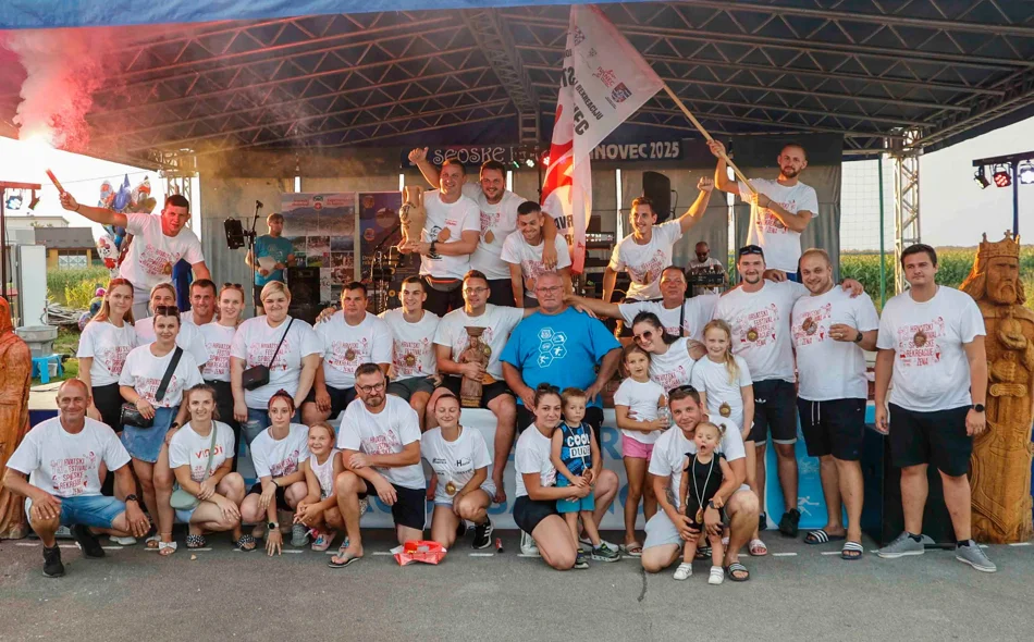 UŠR Stažnjevec treći put zaredom pobjednik Seoskih igara u Salinovcu!