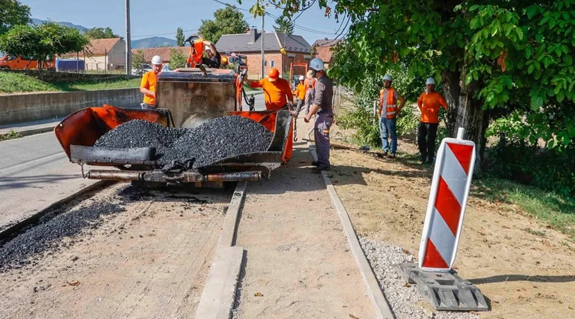 U Ivancu završeni nogostup i parkiralište, u Jerovcu autobusno stajalište