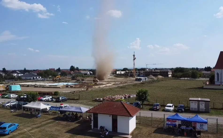 VIDEO Neuobičajen prirodni fenomen snimljen u blizini Varaždina