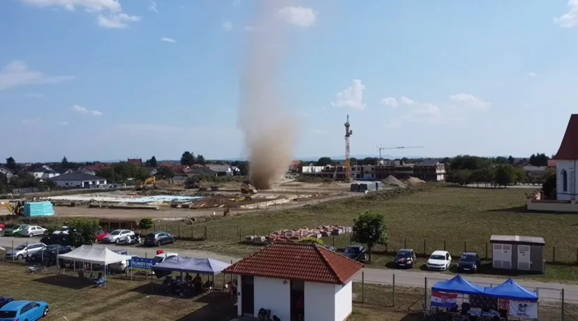 VIDEO Neuobičajen prirodni fenomen snimljen u blizini Varaždina
