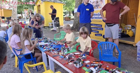 FOTO Dječji smijeh u Parku kreative uz zabavne i edukativne radionice