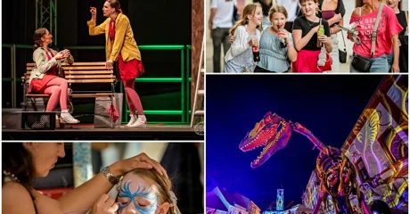 FOTO I dinosauri špancirali, Iva i Gloria do suza nasmijali publiku