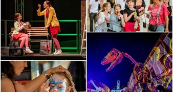 FOTO I dinosauri špancirali, Iva i Gloria do suza nasmijali publiku