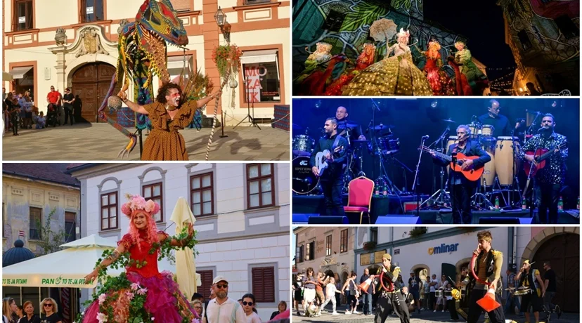 FOTO Ulicama šetali flamingosi, na Starome gradu svirali Gipsy Kingsi