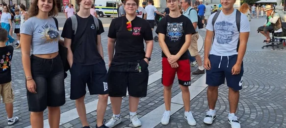 Karla, Antonela, Niko, Nikša i Matej učili o izradi igara i virtualnoj stvarnosti