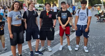 Karla, Antonela, Niko, Nikša i Matej učili o izradi igara i virtualnoj stvarnosti