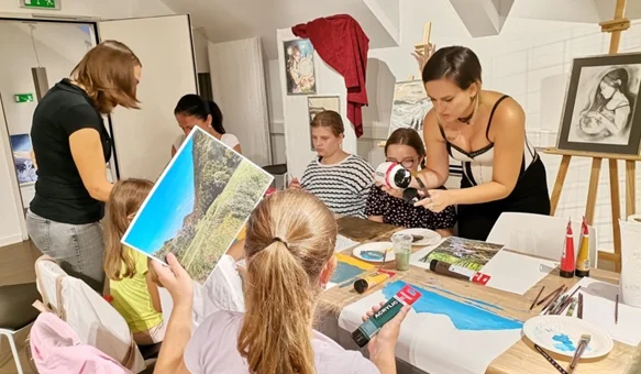 Pejzaži Ivančice kao inspiracija za maštovite radove