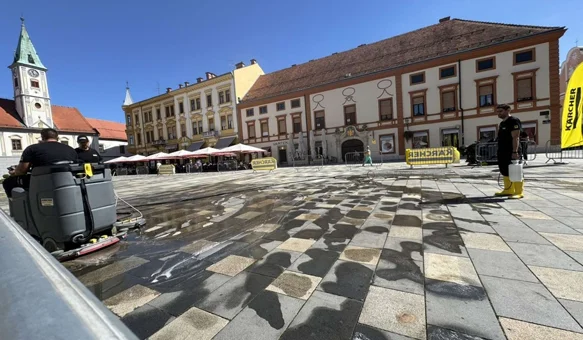 FOTO Nakon deset dana španciranja – glancanje Korza!