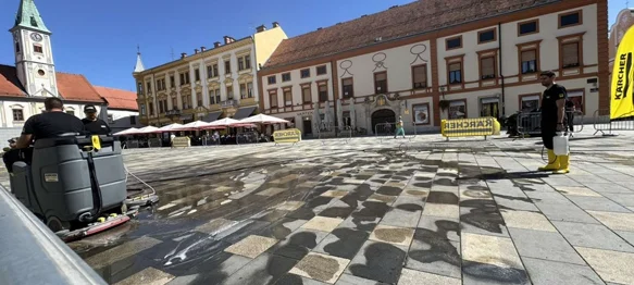 FOTO Nakon deset dana španciranja – glancanje Korza!