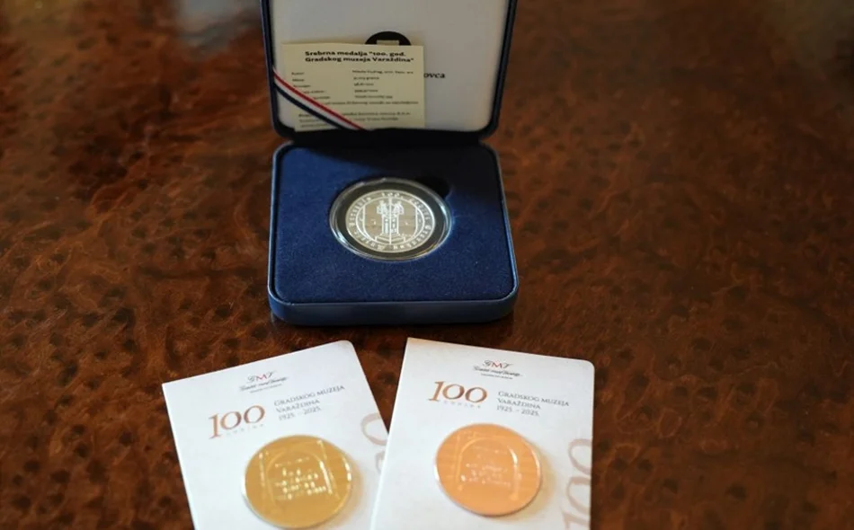 Stogodišnjaku na poklon limitirana naklada medalja