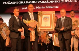 Rektor Marin Milković počasni je građanin Varaždinske županije