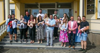 FOTO Održan drugi ovogodišnji prijam za novorođene bebe