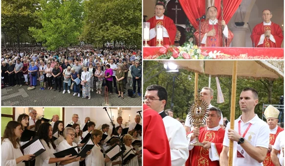 FOTO Biskup Palić: „Ludbreškim čudom Bog je dopustio da ljudske oči vide ono što vjera ispovijeda”
