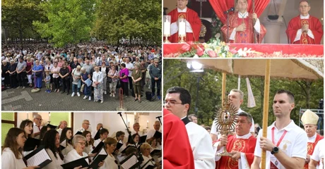 FOTO Biskup Palić: „Ludbreškim čudom Bog je dopustio da ljudske oči vide ono što vjera ispovijeda”