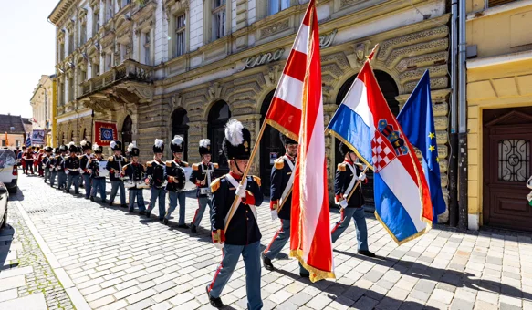 Više od 30 povijesnih postrojbi proći će središtem Varaždina