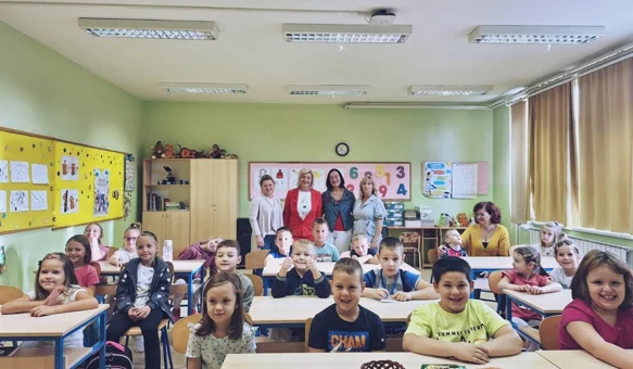 Prvašići učili o razvrstavanju otpada uz edukativne letke