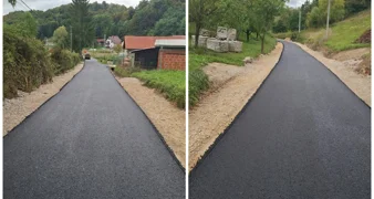 Asfaltirana još jedna dionica u Općini Bednja