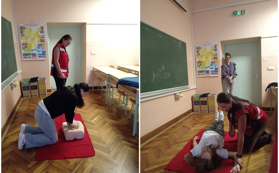 Edukacija iz prve pomoći za novomarofske učenike