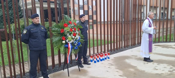 Odana počast poginulim i nestalim policajcima PU Varaždin u Domovinskom ratu