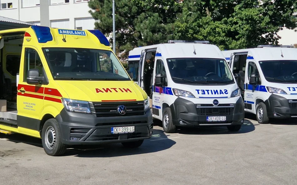 Donirana oprema Zavodu za hitnu pomoć
