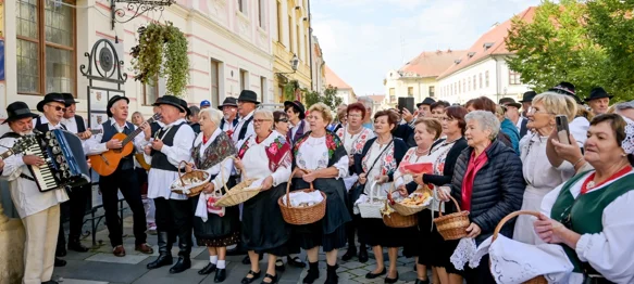 VIDEO I FOTO Uz pjesmu i ples građanima dijelili domaće kolače i klipiće