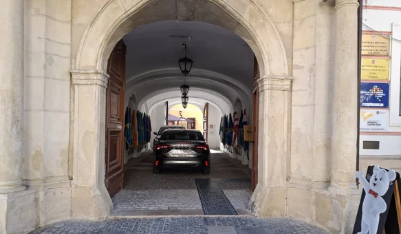 Automobil istražitelja u Varaždinskoj županiji