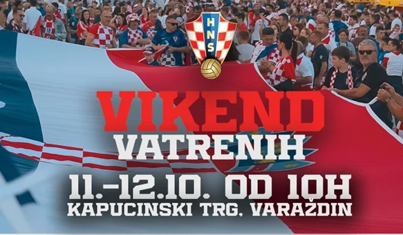AUDIO Vikend Vatrenih uz zabavu, koncerte i gledanje utakmice na Kapucinskom trgu