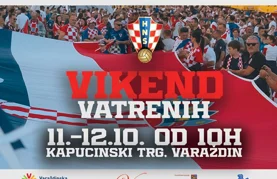 AUDIO Vikend Vatrenih uz zabavu, koncerte i gledanje utakmice na Kapucinskom trgu