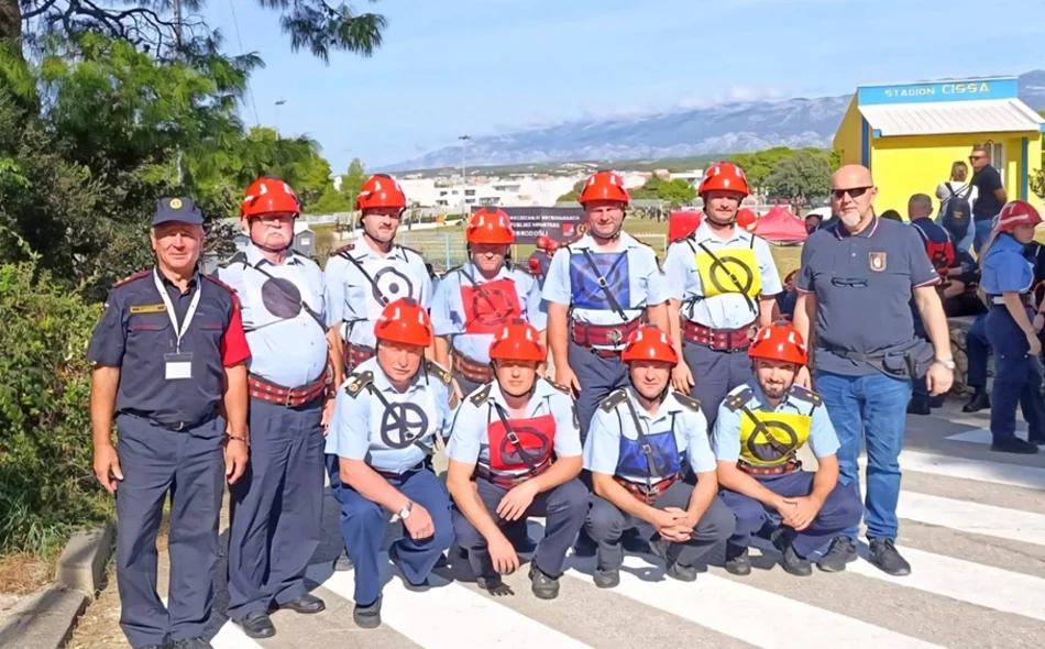 Varaždinski profesionalni vatrogasci osvojili prvo mjesto na državnome natjecanju